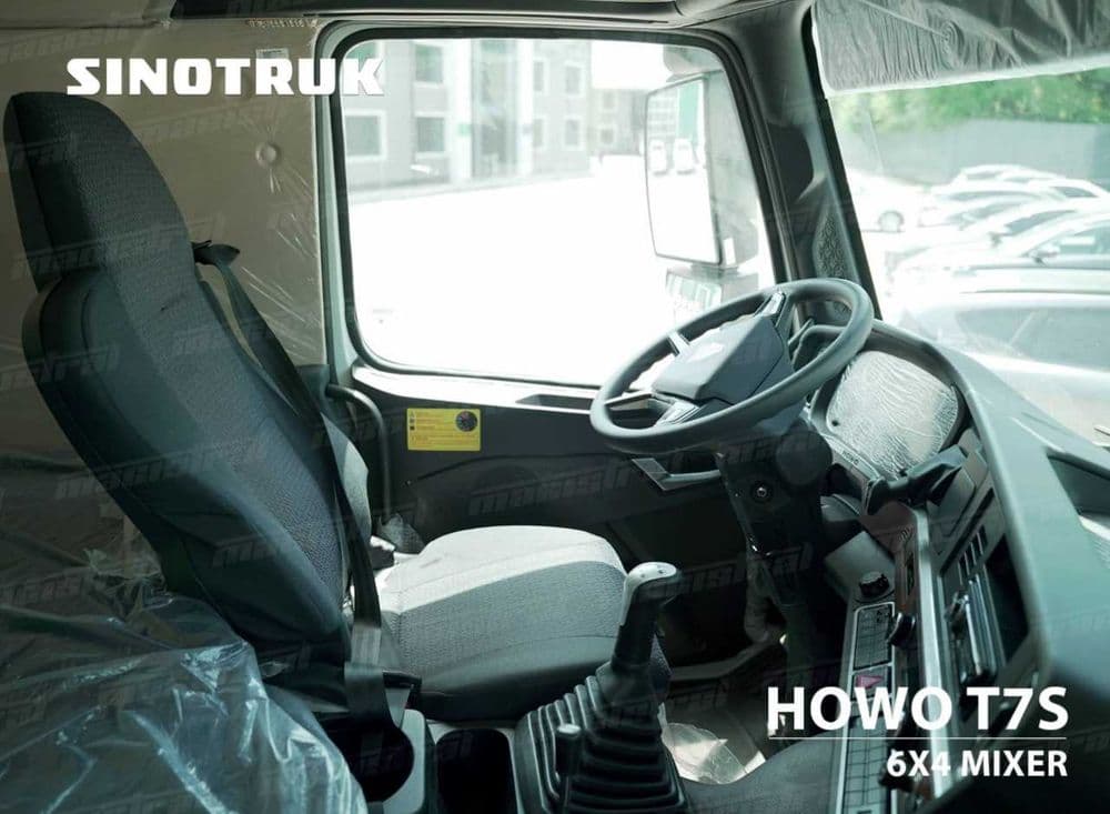 Автобетономиксер Howo-T7S 6x4 - 10 куб.м — 5
