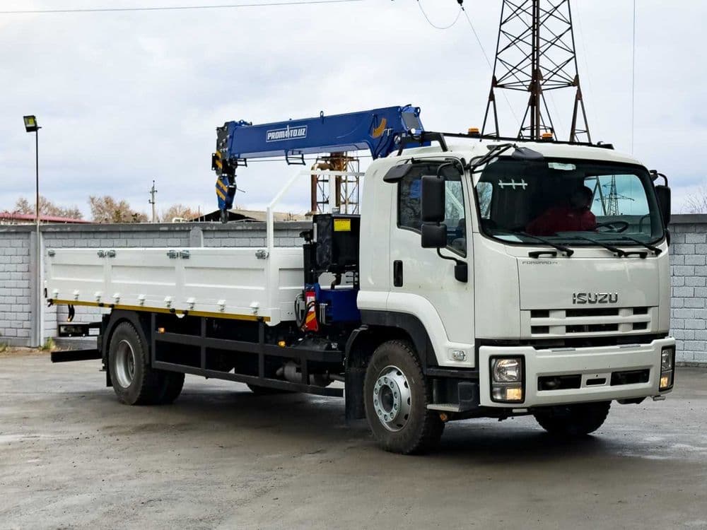 Кран - манипулятор / манипулятор 6,0 т. на базе ISUZU FVR 34Q — 1