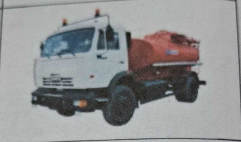 Авто топливозаправщика на базе шасси КАМАЗ 9м3