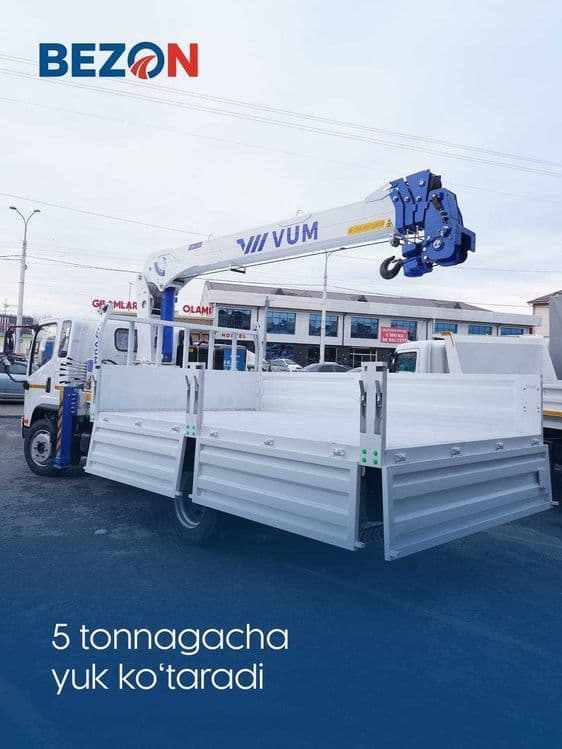 Sotuvda tayyor!!! Kran manipulyator FAW Tiger V — 3