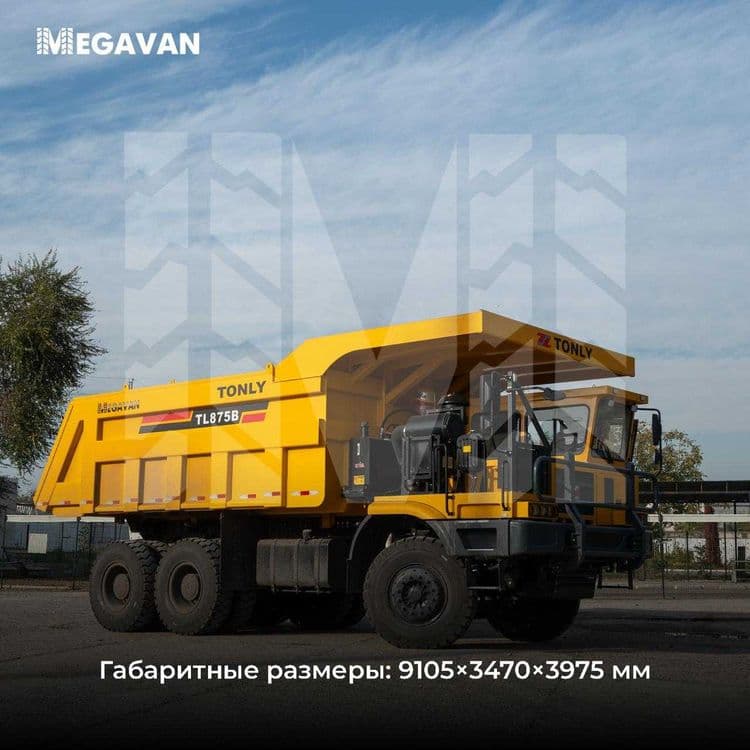 TONLY TL875B — kuch, yuk va ishonch bir texnikada карьерный самосвал — 7