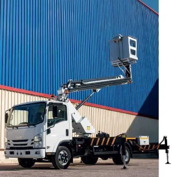 Спец. авто. телескопическая вышка ISUZU NPR 75 L-K COMFORT (18 метров) — 1