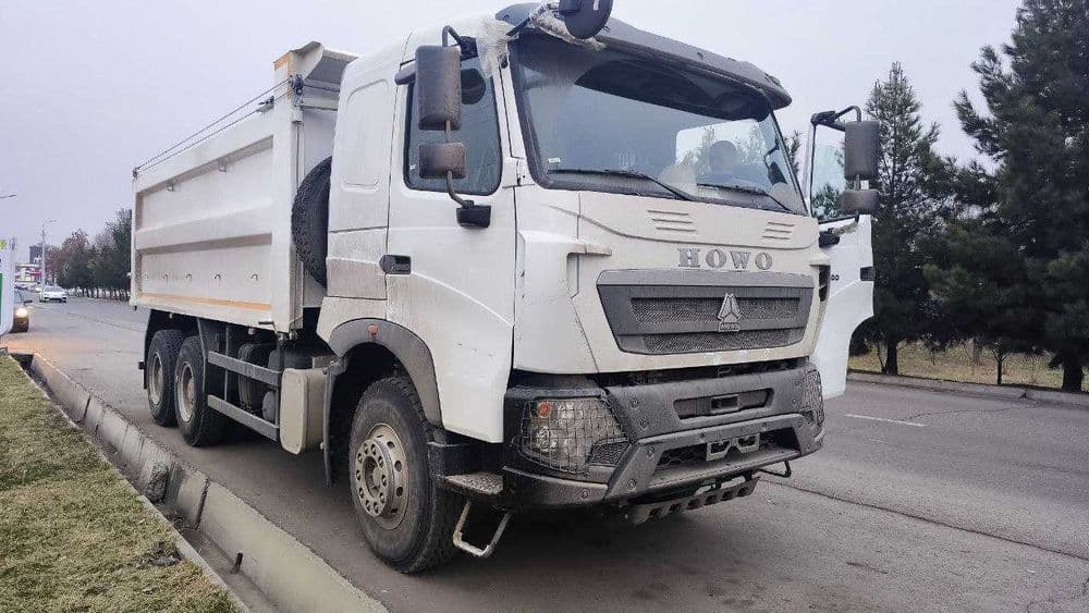Самосвал Howo-T7S 6x4 - 25 т / 20 куб.м Sunhunk янги — 4