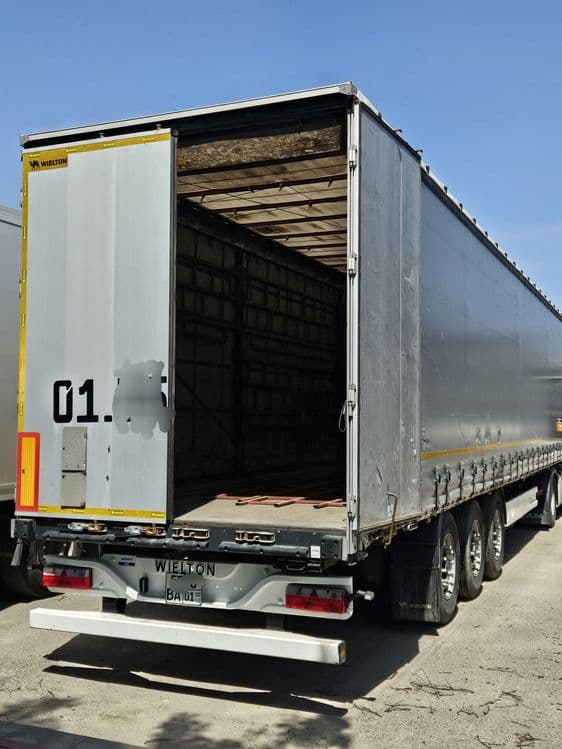 Комплект: MAN TGX (2024 г.в.) + шторный Wielton (2023 г.в.) — 8