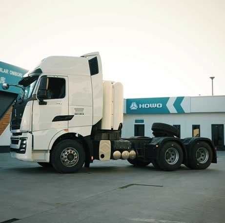 Тягач HOWO-T9H, CNG, 6×4, ZZ4257V384HE1CB — 3