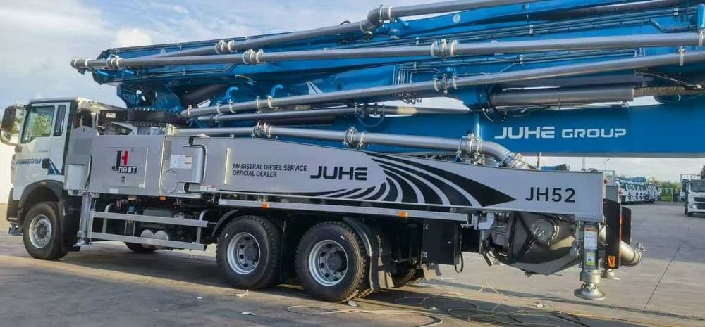 Автобетононасос    Sinotruk Howo-TX 540 10x4 Jiuhe JH63 — 1