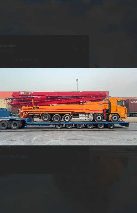 автобетононасос KCP65ZX6170 на базе корейского шасси HYUNDAI XCIENT — 2