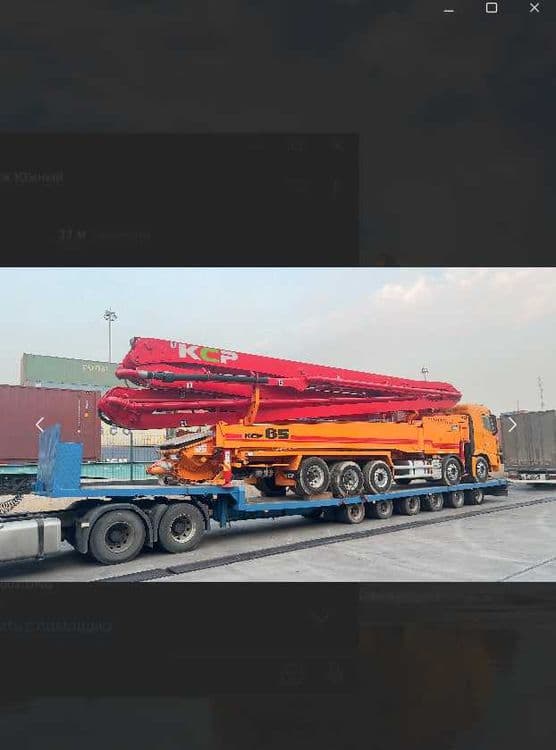 автобетононасос KCP65ZX6170 на базе корейского шасси HYUNDAI XCIENT — 3