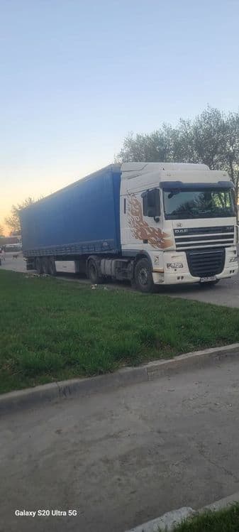 DAF XF EURO 5 + KRONE Прицеп Сотилади — 2