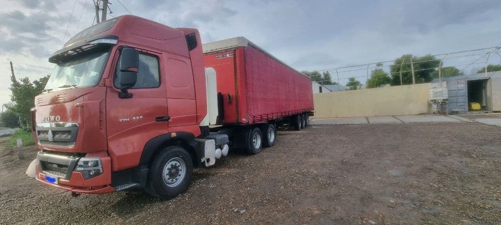 HOWO T7 CNG + KOGEL Прицеп Сотилади — 3