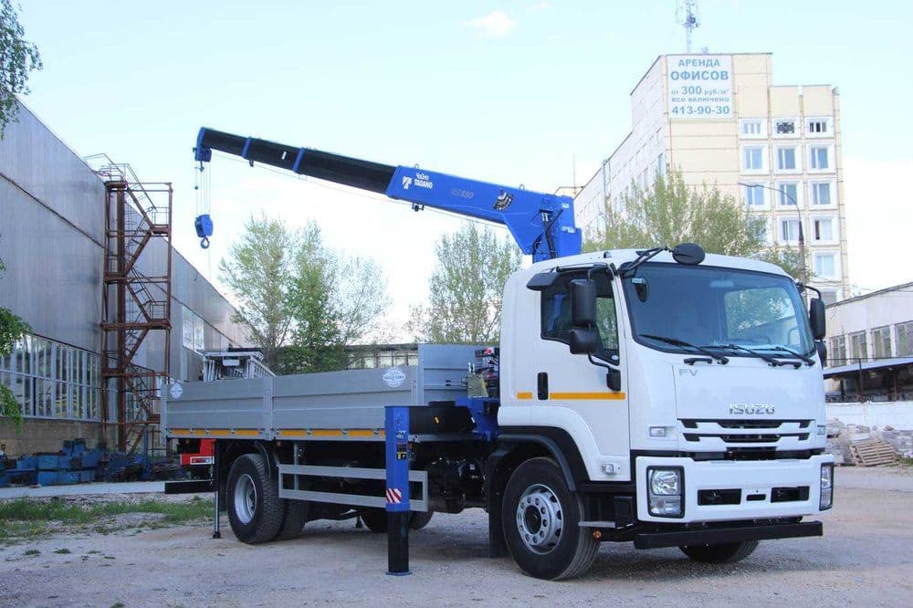 ISUZU FVR34K Kran manipulyator — 1