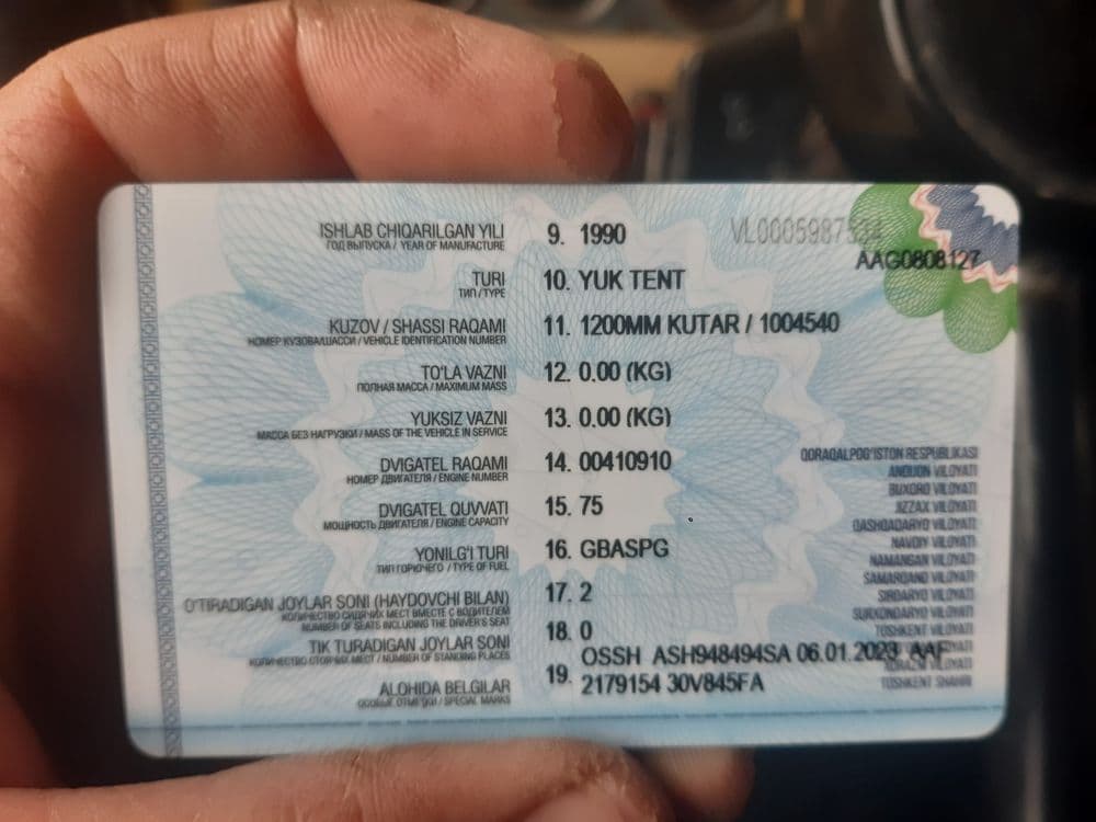 Uvaz tentli mato‘ri 2410 yaqinda qilingan qolgan malumotlar tel. 94.19 — 3