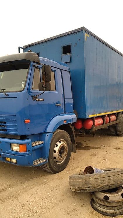 Kamaz evro 10 ta metan balon — 2
