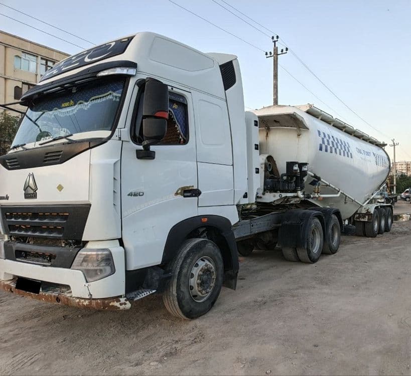 Цементовоз A7 HOWO комплект сотилади — 1