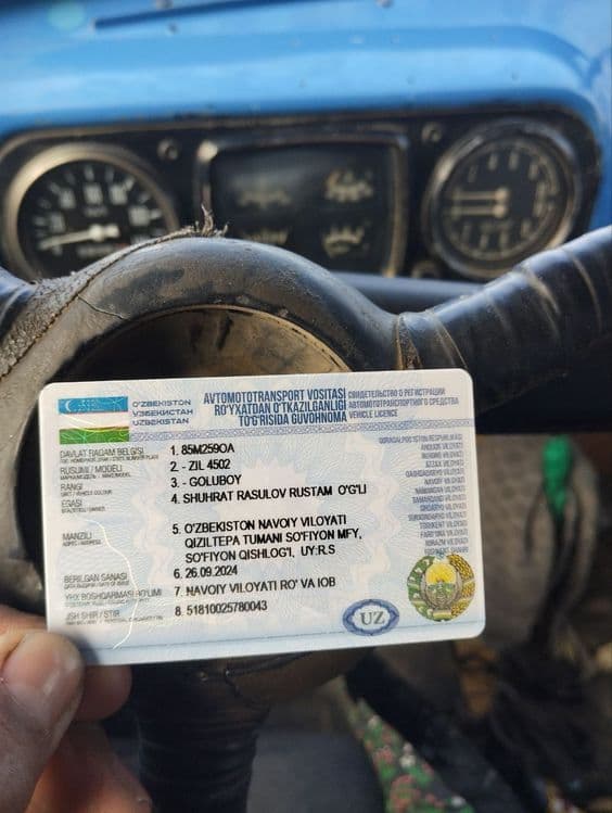 Zil samasval holati zoʻr mtzga metan qoyilgan — 7