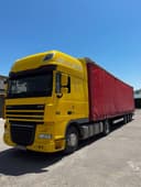 DAF XF 105.410 EURO 5 + KRONE Прицеп Сотилади