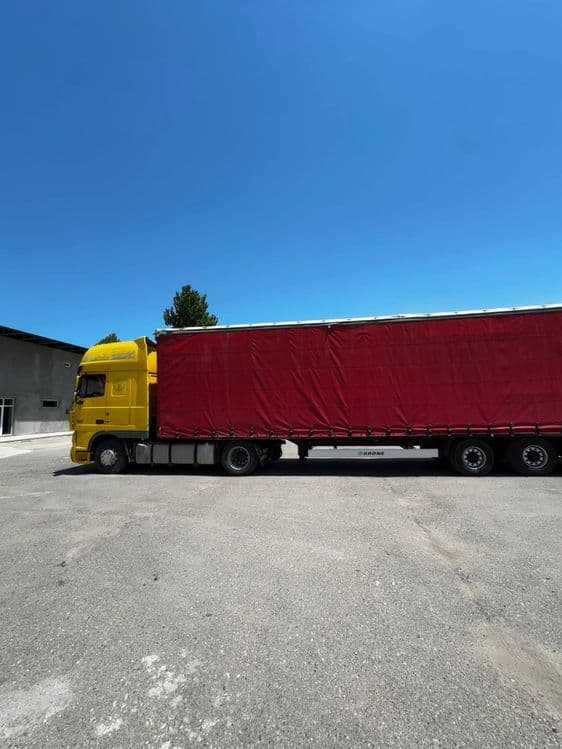 DAF XF 105.410 EURO 5 + KRONE Прицеп Сотилади — 3