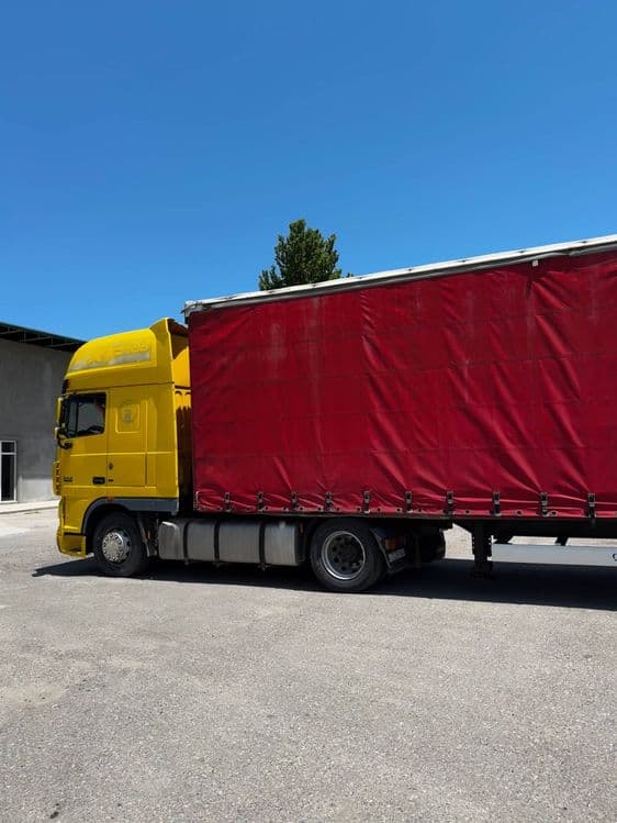 DAF XF 105.410 EURO 5 + KRONE Прицеп Сотилади — 5