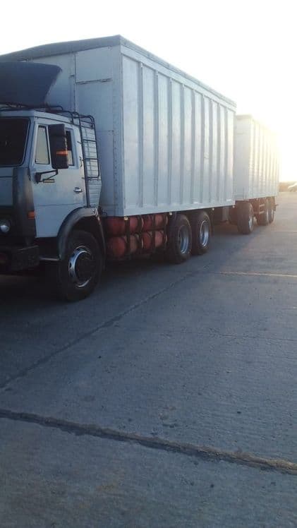 Kamaz + Pritsep Titanik — 1
