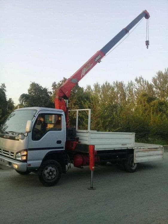 Isuzu NPR82 CNG Manipulyator SOTILADI! — 1
