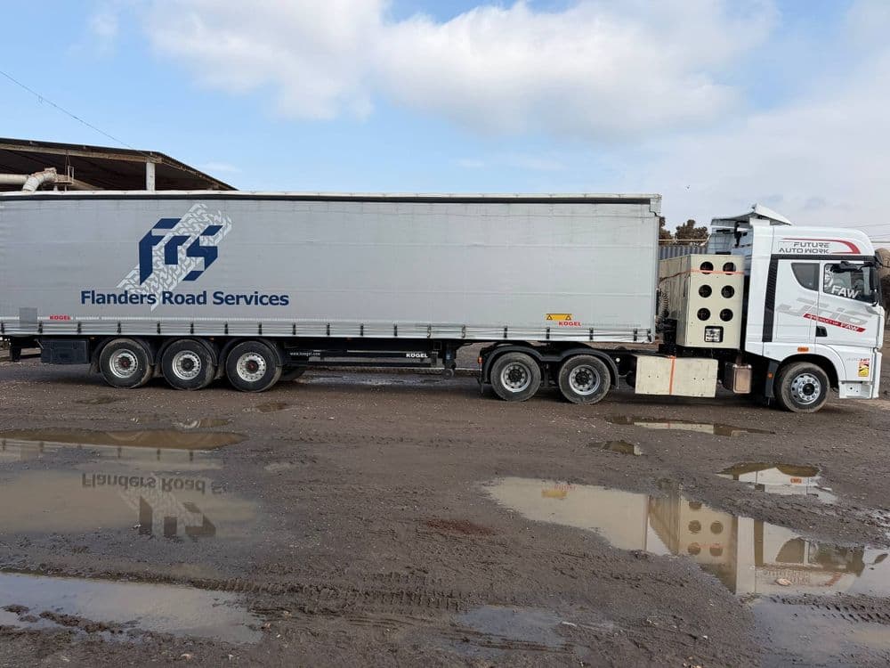 FAW JH6 + KOGEL Прицеп Сотилади — 8