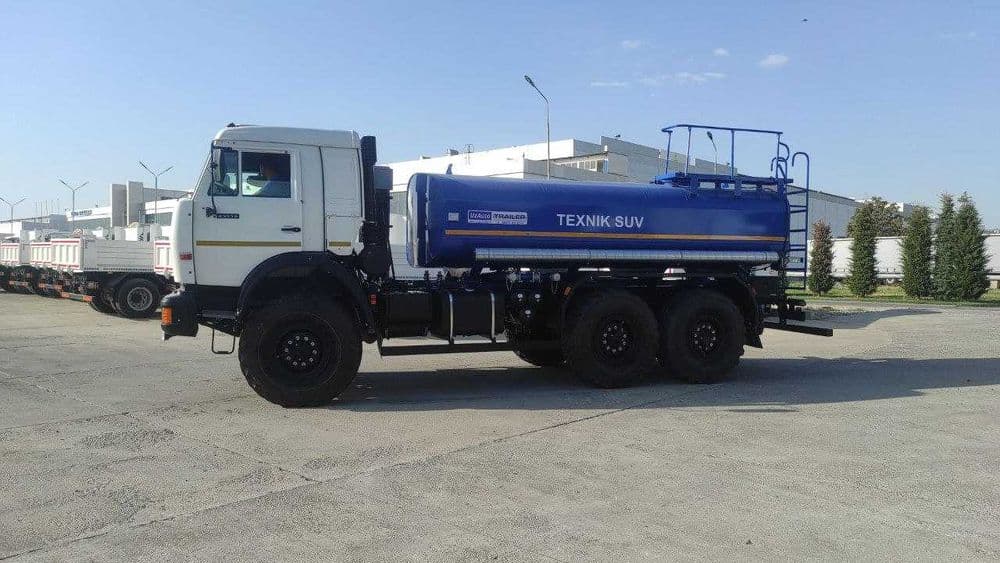 Автоцистерна водовоз для тех воды 10 м3 КАМАЗ 43118 вездеход 6х6 — 2