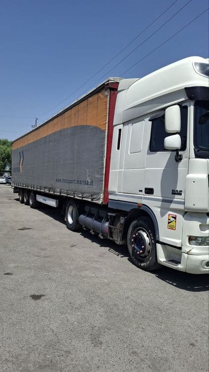 DAF XF EURO 5 + KRONE прицеп Сотилади — 2