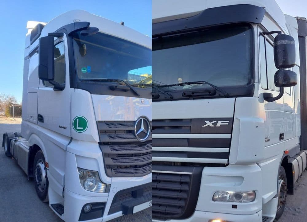 DAF 105.460 Mersedes Actros 1845 — 1