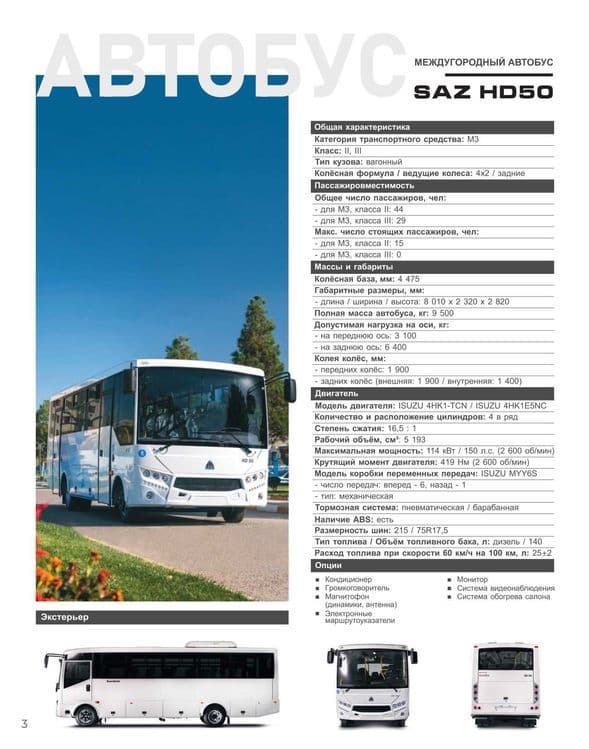 SAZ HD50 Avtobus Konditsioner — 2