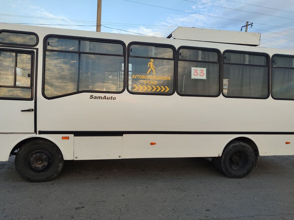 Samavto yoʻlovchi tashuvchi aftobus — 3