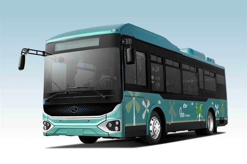 9.5 метровый городской автобус Kinglong автомат коробка — 2