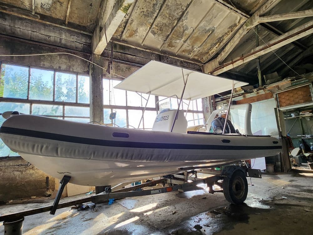 Катер RIB 610 в отличном состоянии. Мотор Mercury 115 4тактный идеал — 3