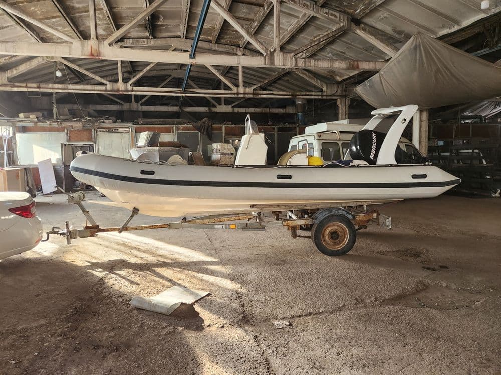 Катер RIB 610 в отличном состоянии. Мотор Mercury 115 4тактный идеал — 4