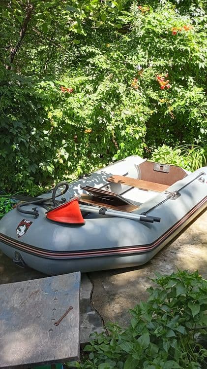 Лодка hunter серая — 4