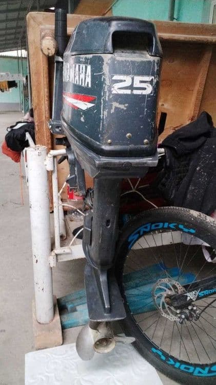 YAMAHA 25 тали матор лодка билан сотилади — 2