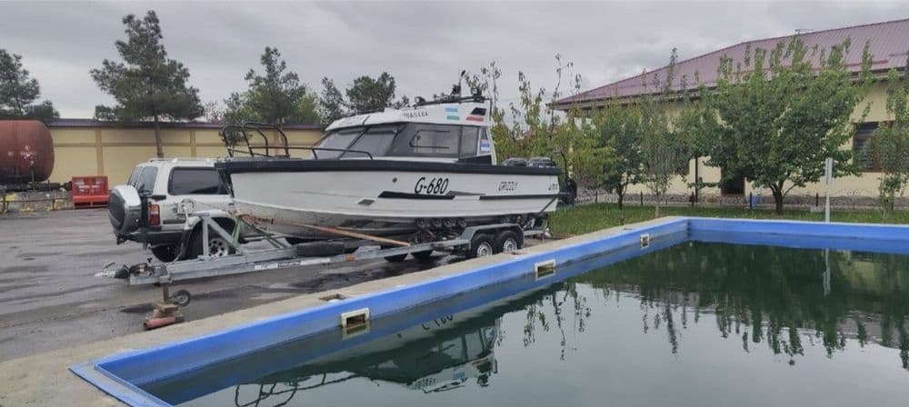 Продается или Обмен, Катер GRIZZLY G680 Twin Авто Внидарожник — 2