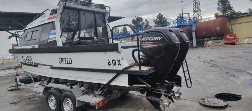 Продается или Обмен, Катер GRIZZLY G680 Twin Авто Внидарожник — 3