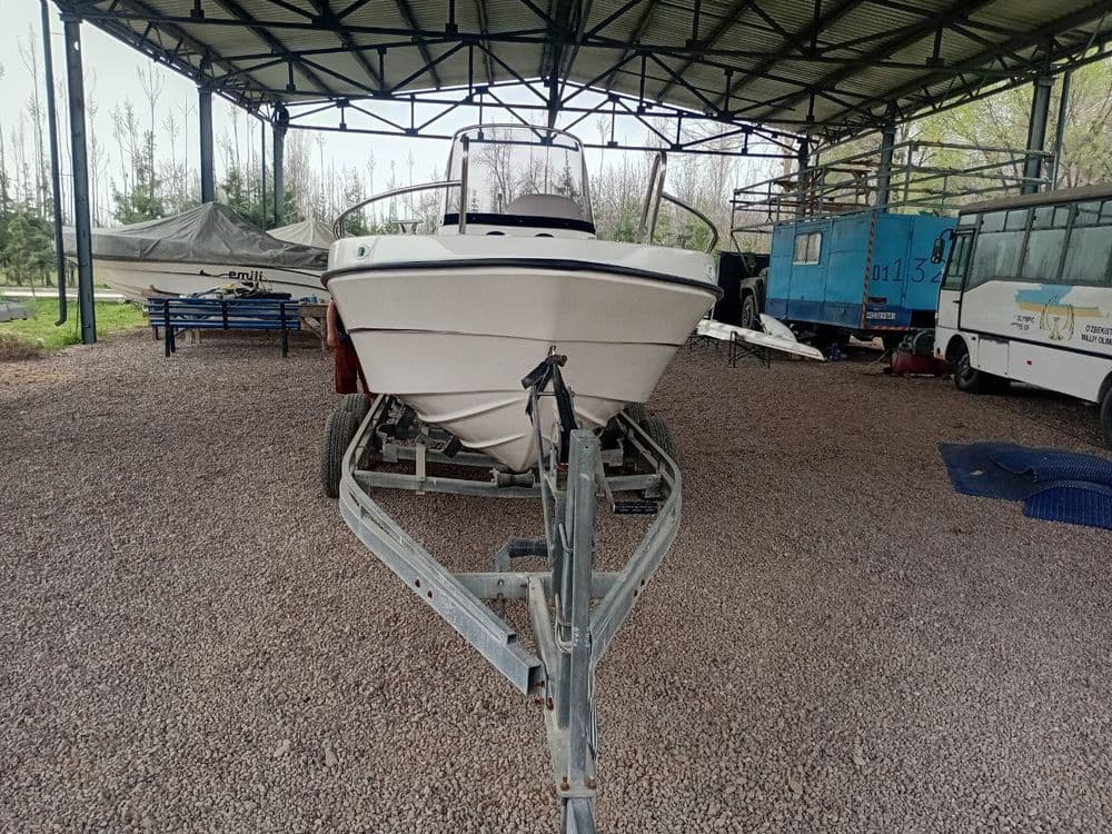 Продается новый катер Emile 570 спорт с новым  дви. сузуки 140-4такт — 4