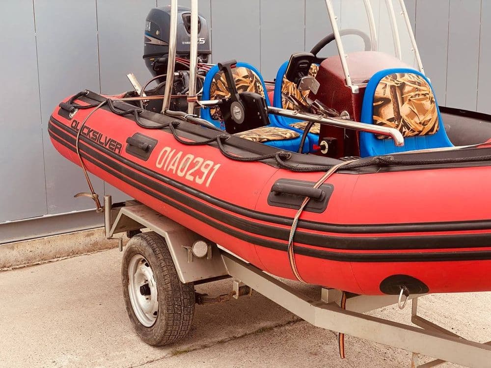 Лодка из ПВХ с мотором Yamaha 25 — 2