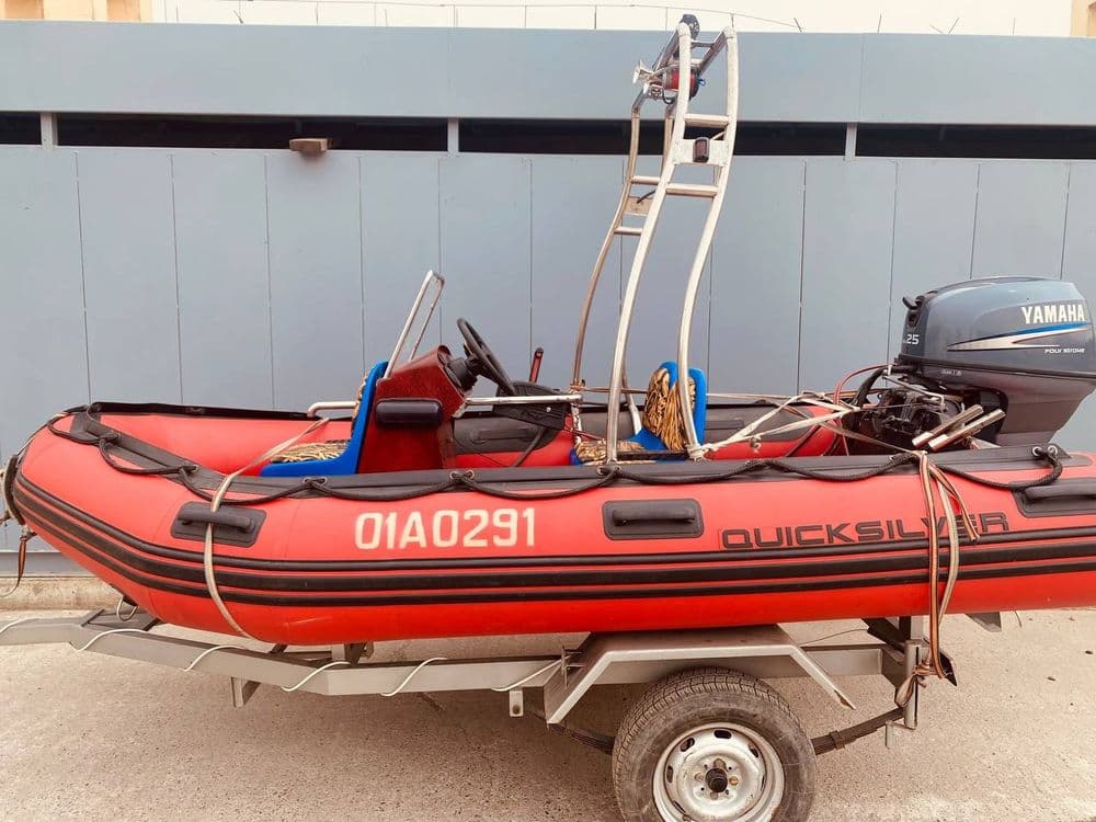 Лодка из ПВХ с мотором Yamaha 25 — 3