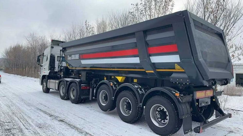 Енгил тарали сифати юқори самосвал прицеп — 6