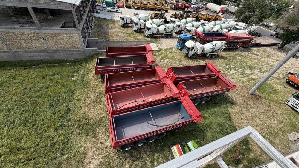 Treller, samostval, kran, truck, pritsep — 2