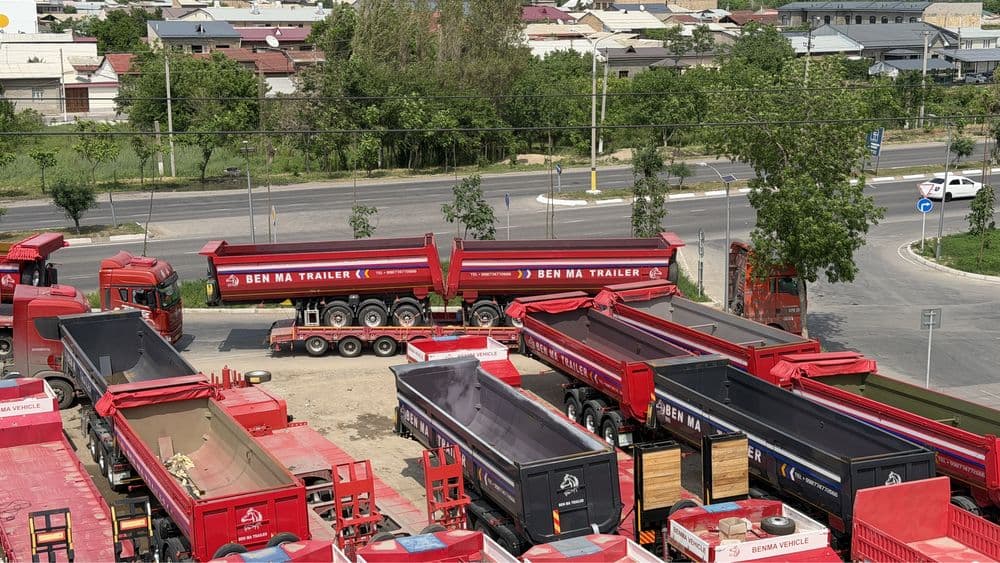 Treller, samostval, kran, truck, pritsep — 3