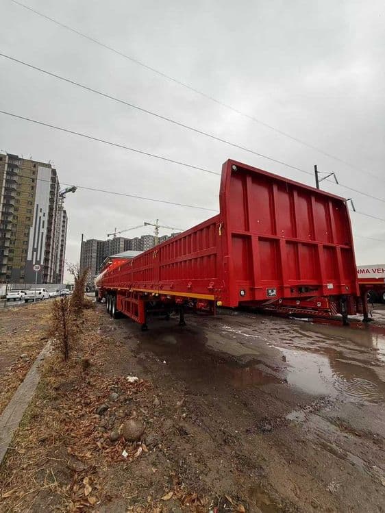 Universal Konteyneravoz контейнеровоз универсалниее прицеп — 6