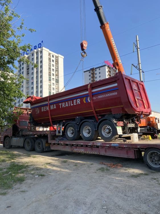 Tonar yarimtirkama, Тонар, полуприцеп, tanar, samostval — 3