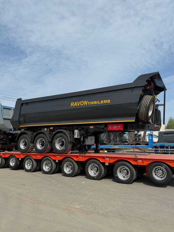 Самосвальный полуприцеп RAVON TRAILERS 7,2 тонн 3 мост — 1