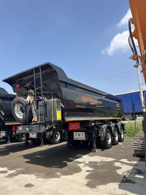 Самосвальный полуприцеп RAVON TRAILERS 7,2 тонн 3 мост — 1