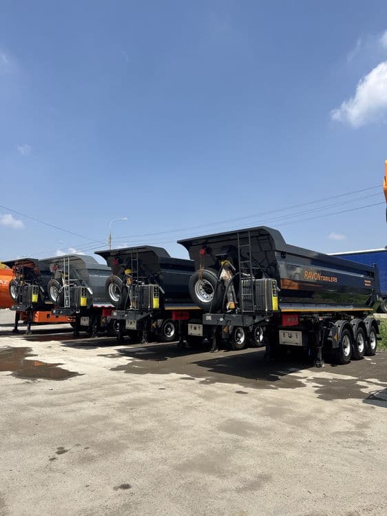 Самосвальный полуприцеп RAVON TRAILERS 7,2 тонн 3 мост — 3