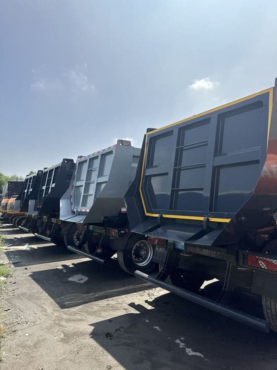 Самосвальный полуприцеп RAVON TRAILERS 7,2 тонн 3 мост — 4