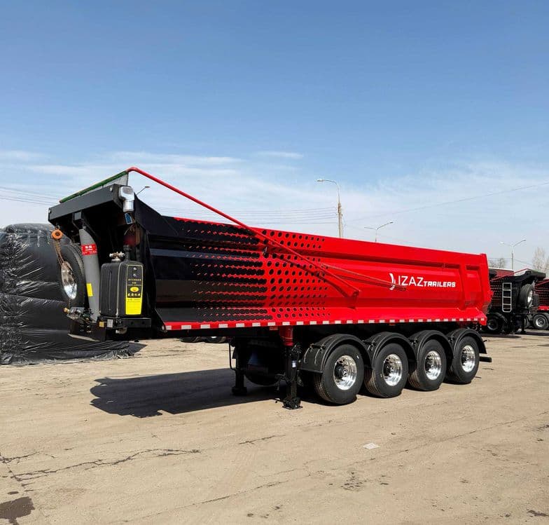 Самосвальный полуприцеп IZAZ TRAILERS 7,7 tonna — 1